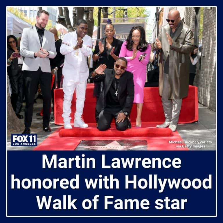 Martin Lawrence honored with Hollywood Walk of Fame Star