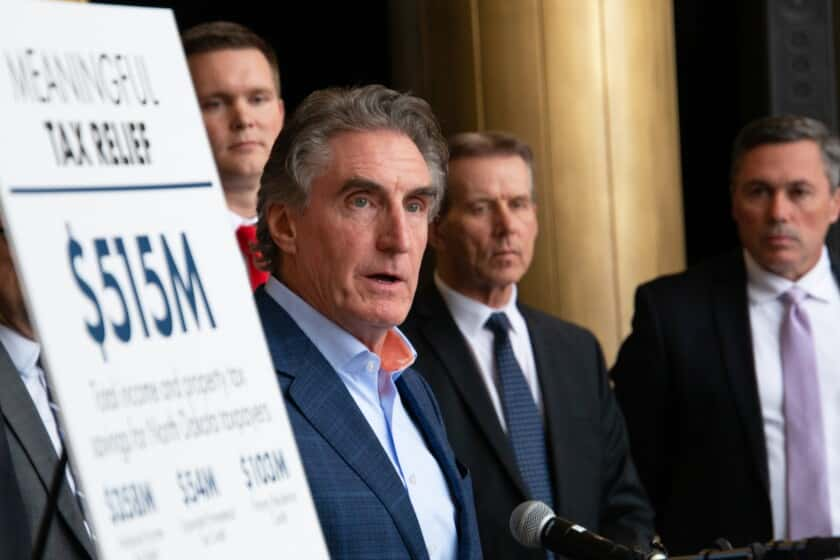 North Dakota Governor Burgum Signs Major Tax Relief Package Into Law