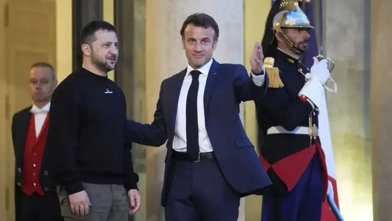 As Ukraine Zelenskyy conducts an unexpected visit to Paris to see Macron, France promises to provide additional military support