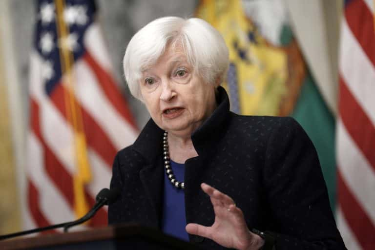 Treasury Secretary Janet Yellen