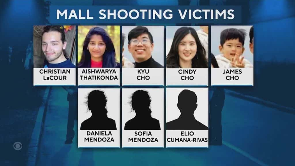 Allen Mall shooting victims