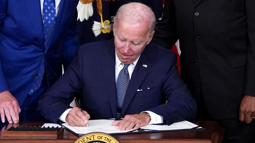 US President Joe Biden