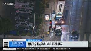 Metro Bus Driver Is Hospitalized In Critical Condition After Being Stabbed Multiple Times