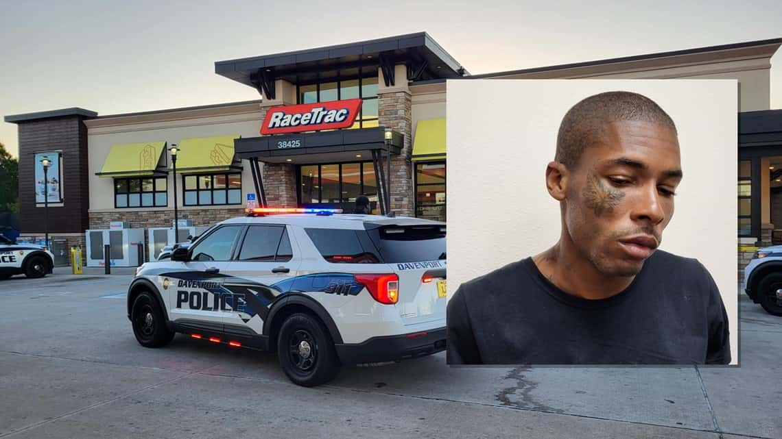 Gas Station Employee Randomly Stabbed in Florida; Attacker Charged with Attempted Murder