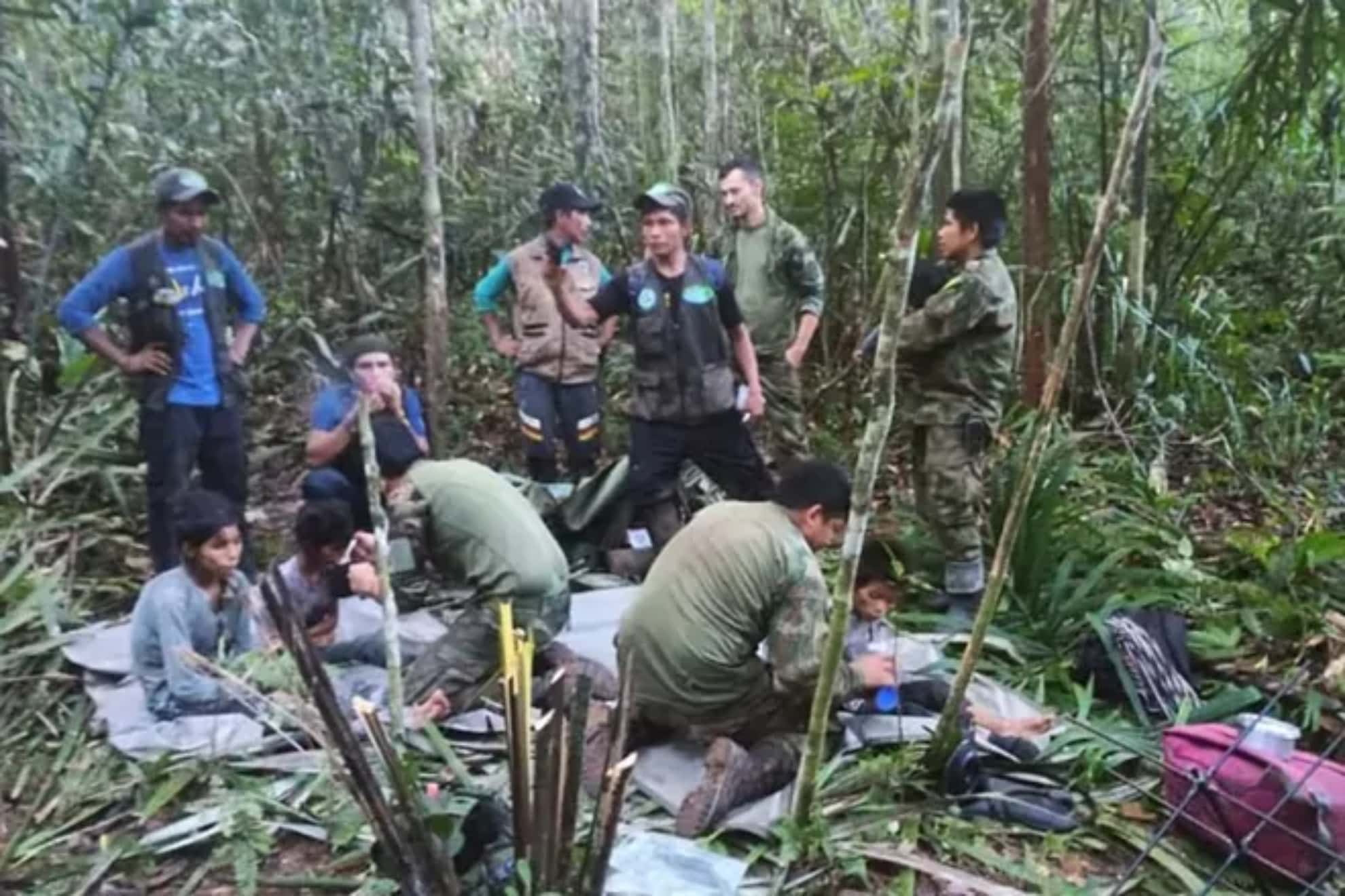 Miracle in the Colombian Jungle: Indigenous Children Found Alive 40 Days After Plane Crash