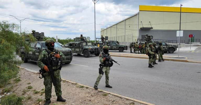 Soldiers in Mexico