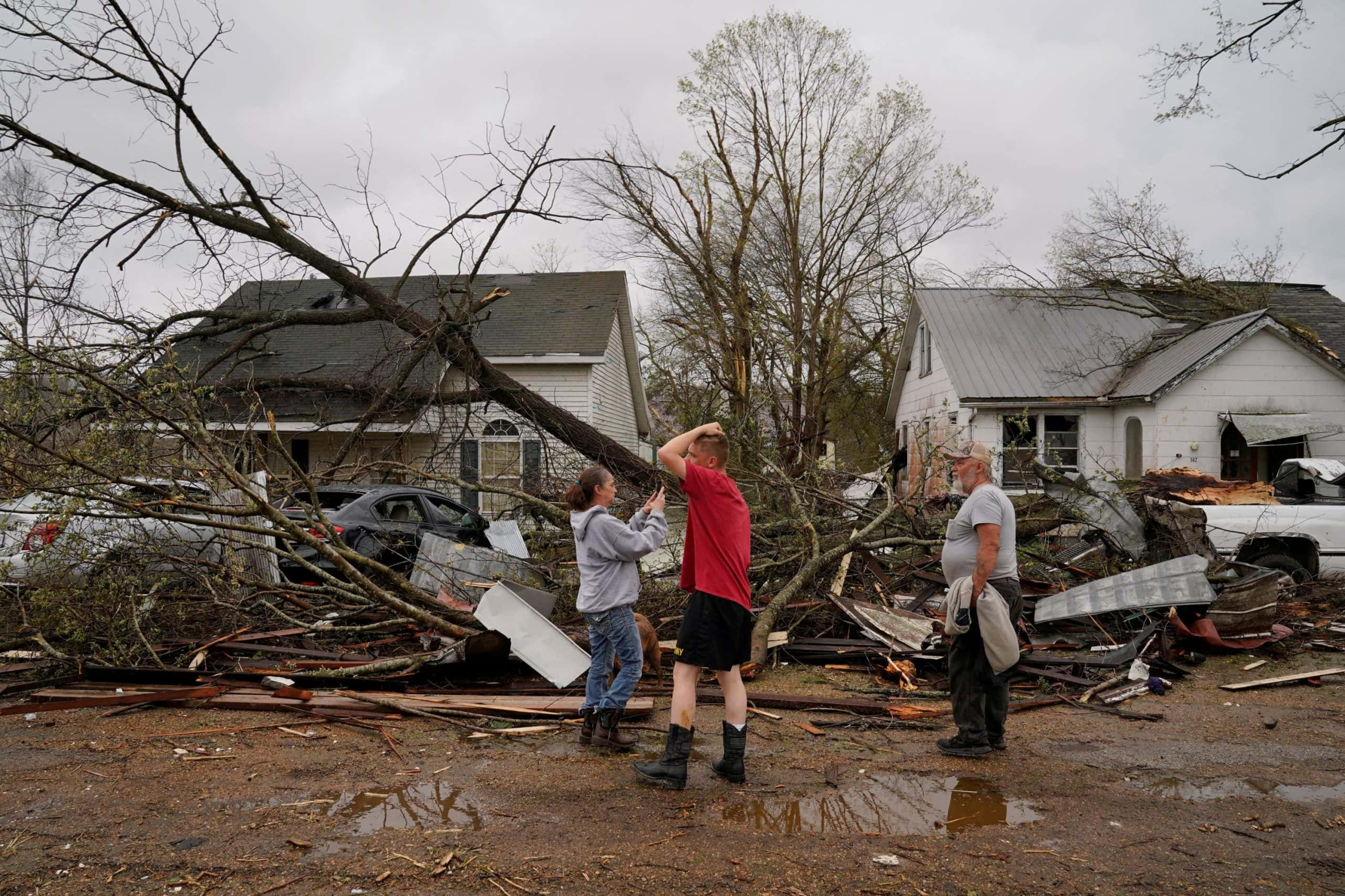 Winnsboro Community Receives Multiple Disaster Services in Wake of Storm