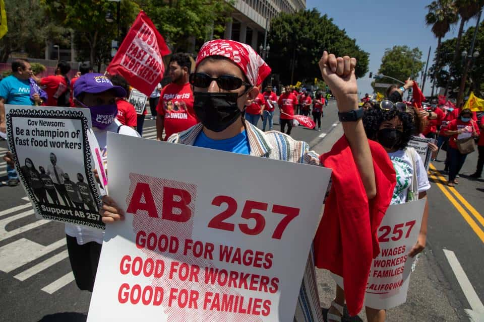 In California, the $22 minimum wage law has been banned overall