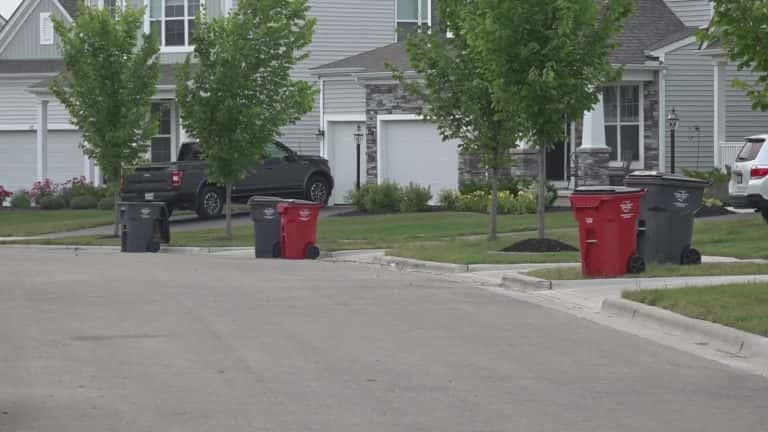 Ohio police discover a dead baby inside a trash truck