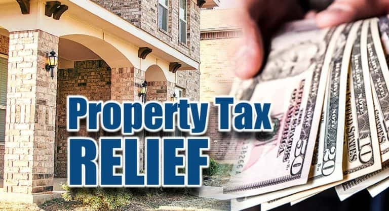 Property Tax Relief Supported by 34 Business Organizations and Associations