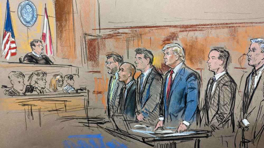 Former President Donald Trump Pleads Not Guilty During Arraignment on Federal Charges