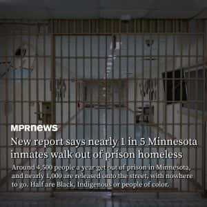 1 Out Of 5 Prison Inmates Released In Minnesota Prison Become Homeless 