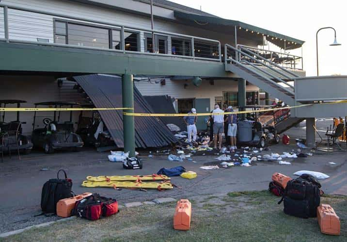 Mass Injuries Reported After Patio Deck Collapse