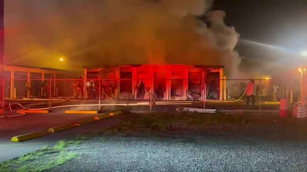 Storage Center Fire