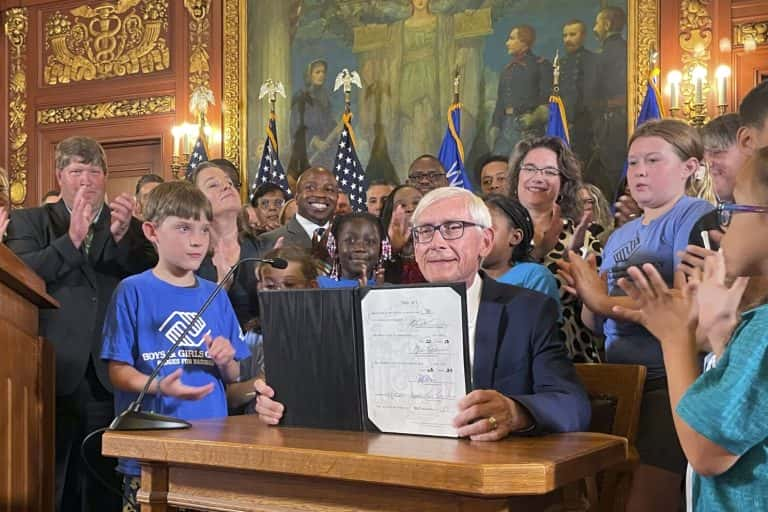 Wisconsin Governor Signs Budget