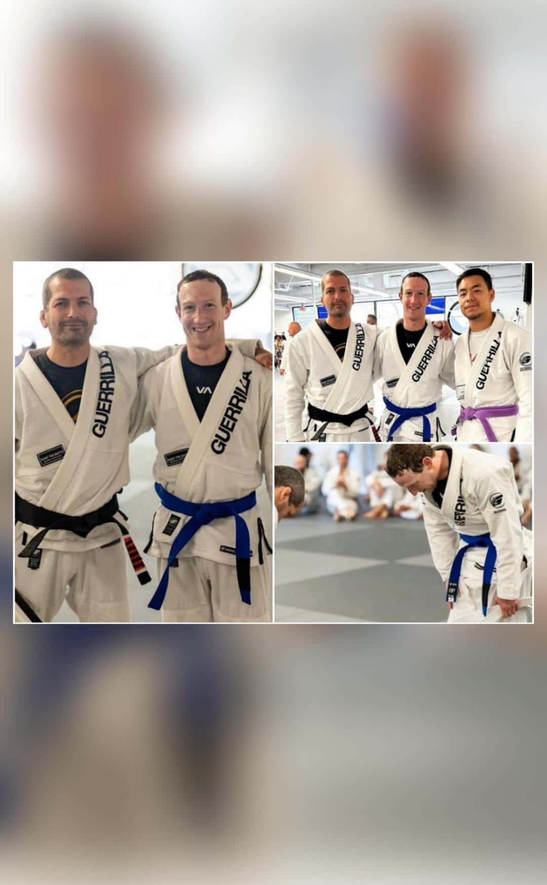 Mark Zuckerberg Earns Blue Belt in Brazilian Jiu-Jitsu