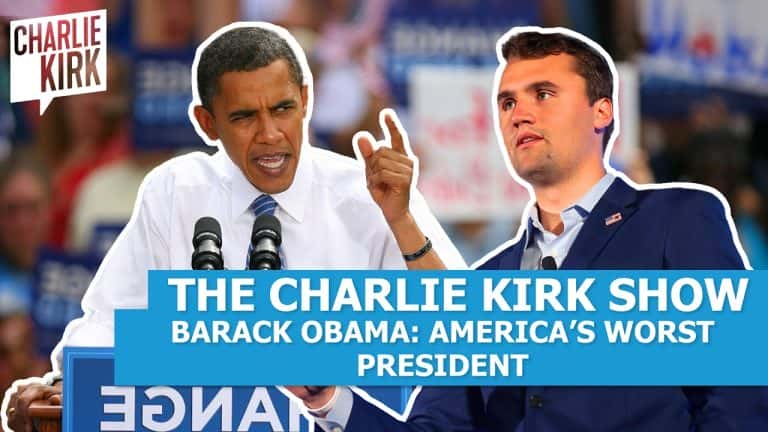 According to Charlie Kirk, Michelle Obama is one of many black women who “take away a white person’s slot”