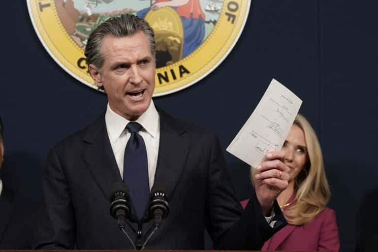 Presidential election legislation is approved by Governor Newsom