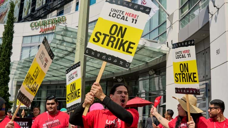 Workers on Strike