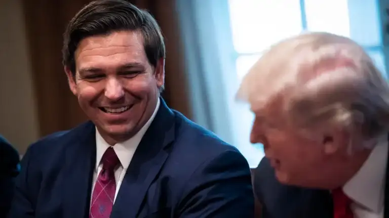 DeSantis labels Trump’s theories about the 2020 race as “unsubstantiated”