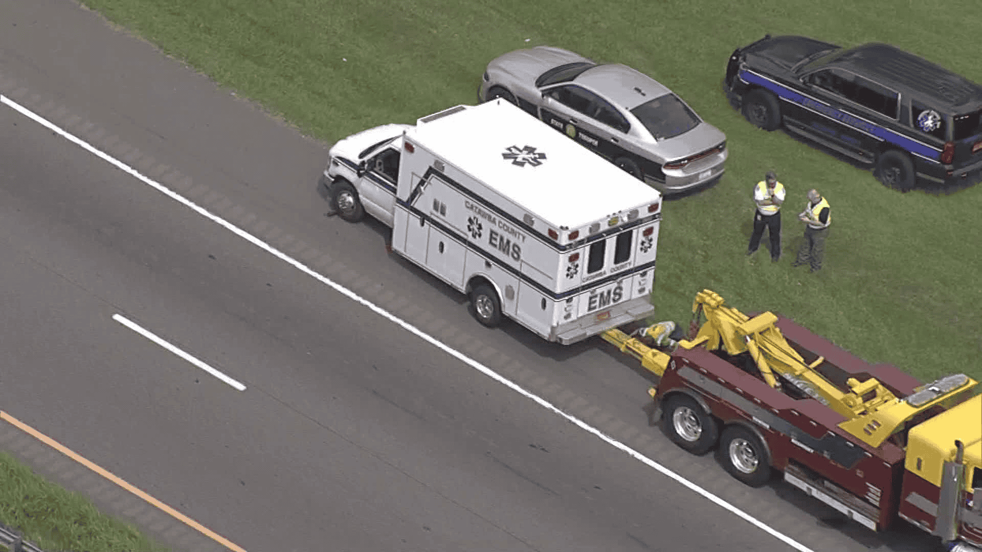 Daring Stolen Ambulance Chase Unfolds as Driver Leads Virginia State Police on Reckless Rampage Through Multiple Collisions