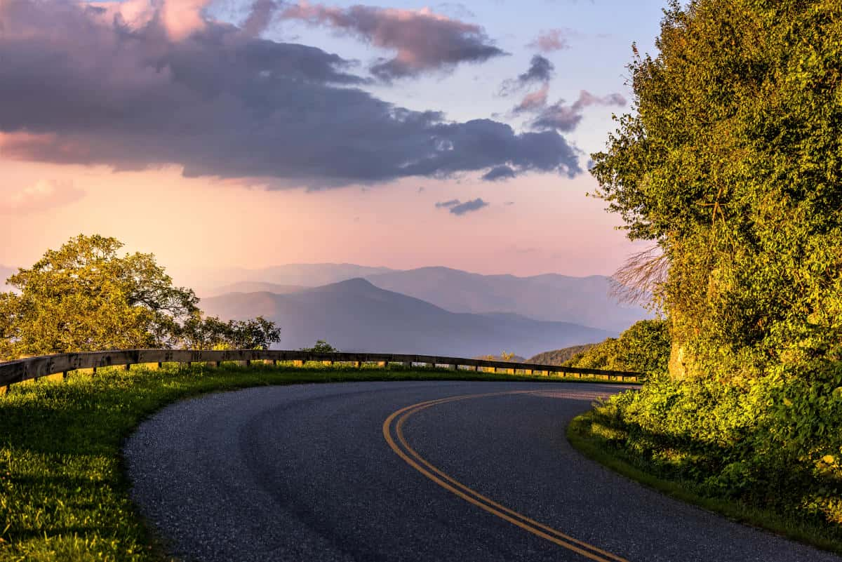 Blue Ridge Parkway in Virginia