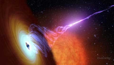 Scientists surprised by a ‘peculiar’ radio signal from a black hole jet