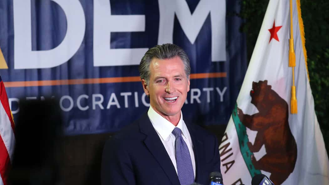 To take Trump’s name off ballots, Gavin Newsom does not promise to enact a bill