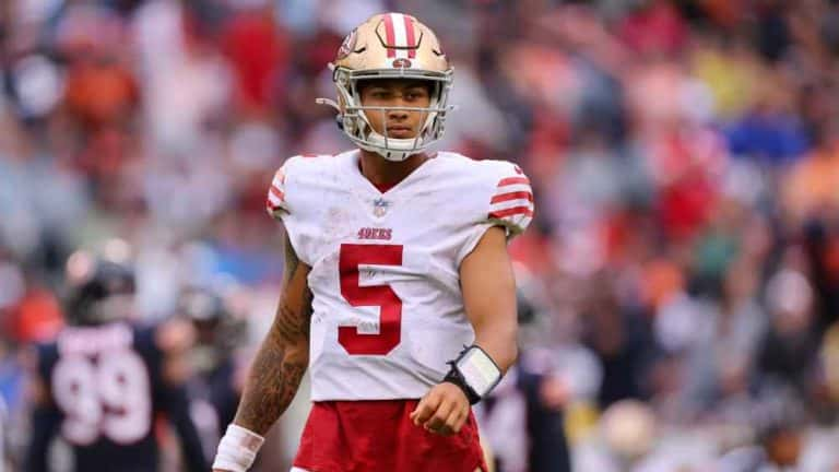 Trey Lance Competes in 49ers QB Battle