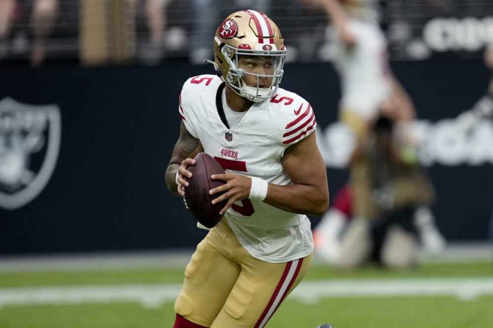 Trey Lance Competes in 49ers QB Battle