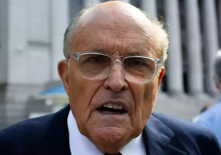 Rudy Giuliani gives himself up in Georgia to answer for alleged election involvement