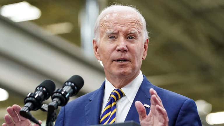 Unfavorable poll results for Joe Biden