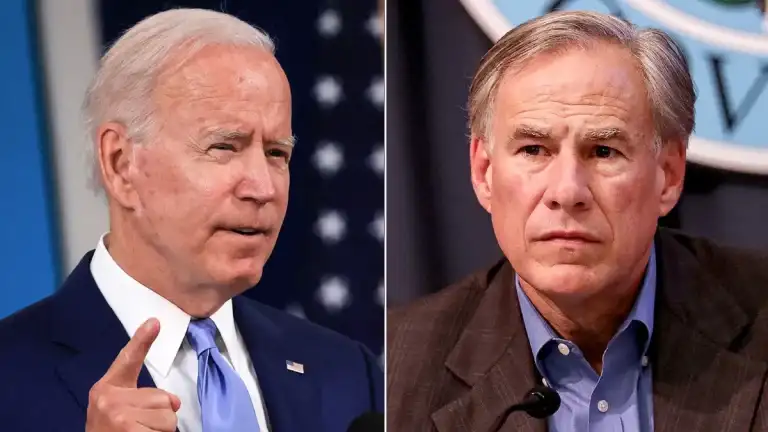 Gov. Abbott BLAMES Biden for claiming that he will FORCE illegal immigrants to leave the country