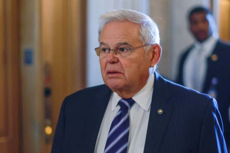 Bob Menendez Addresses Senate Democrats