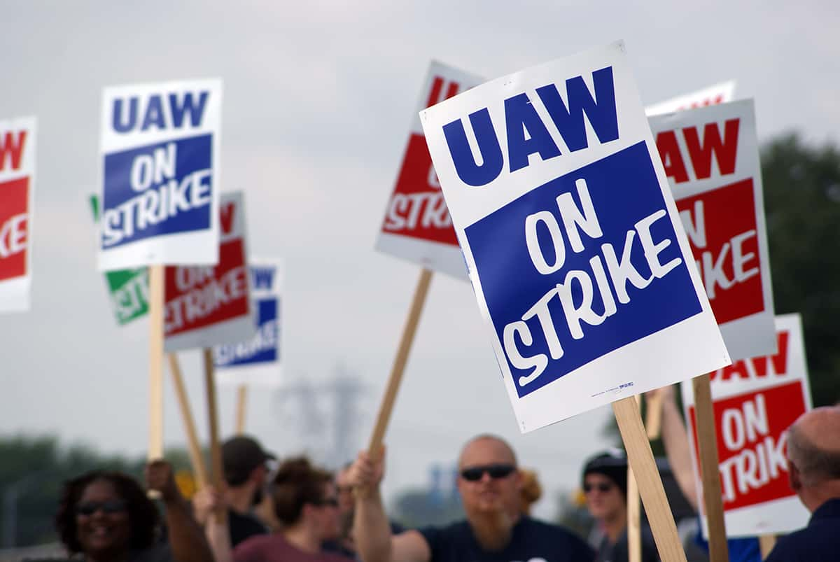 United Auto Workers Strike To Increase Car Prices Following Vehicle Production, Supply Reduction