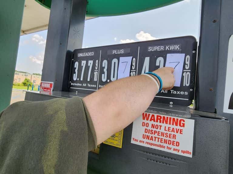 Surging Price of Gas in Iowa