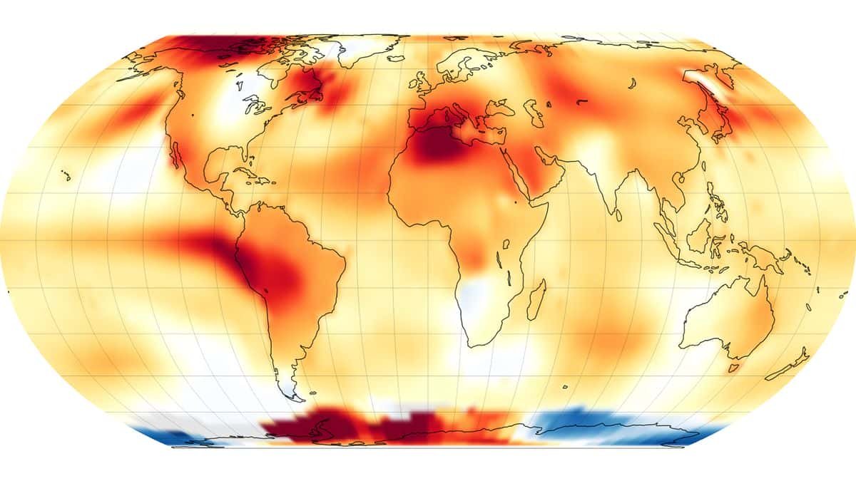 The National Aeronautics and Space Administration Reports Record-High Global Temperatures