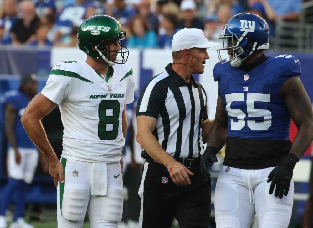 Irate Aaron Rodgers Engages in Heated Confrontation with Jihad Ward Over Allegations During Giants-Jets Practice