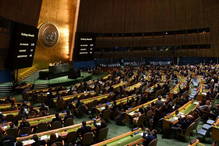 United Nations General Assembly Passes Resolution for Immediate Humanitarian Truce in Israel-Gaza Conflict