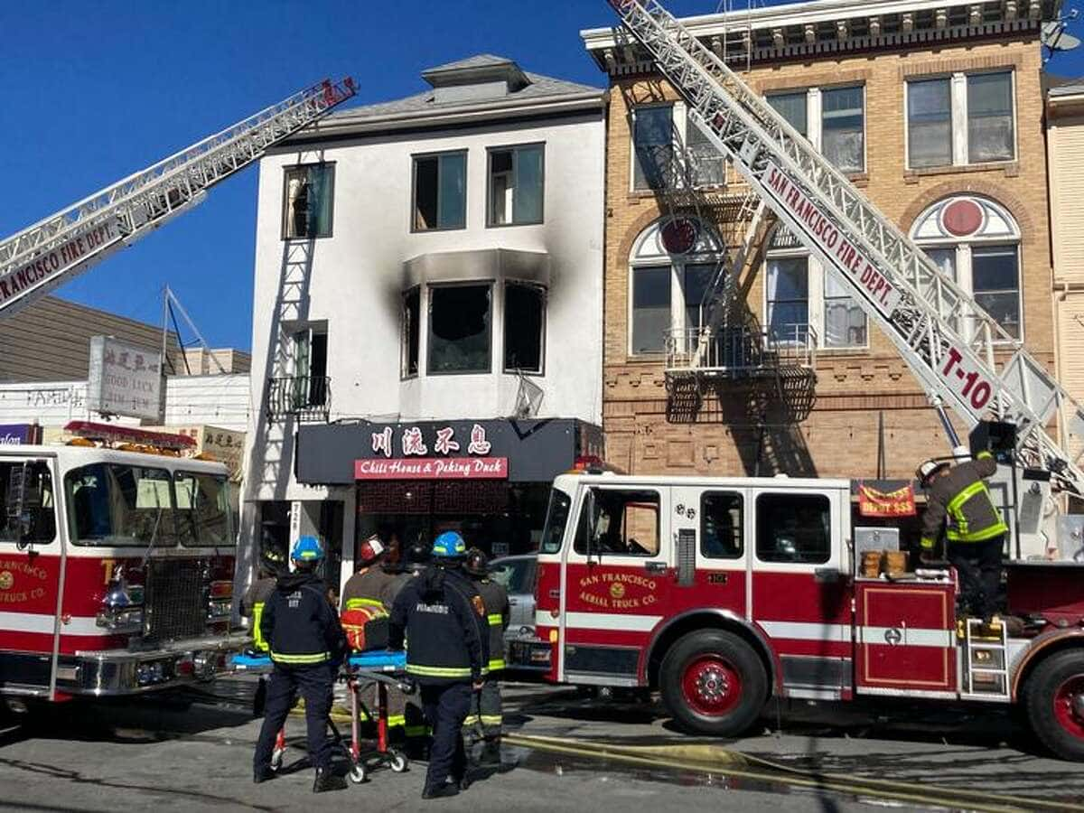 San Francisco Apartment Fire: Heroic Rescue Efforts by SFFD Crews Near Clement Street and Eighth Avenue