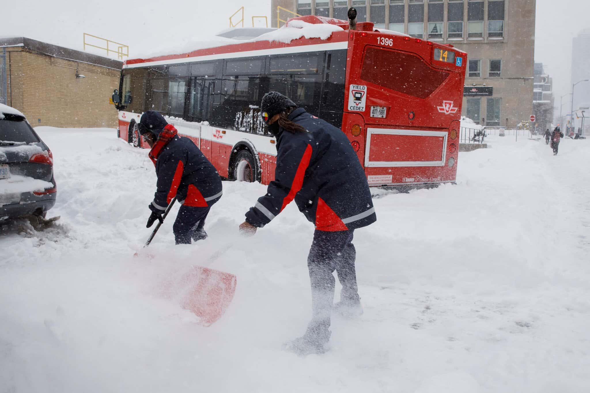 Northern Plains Snow Storm Brings Heavy Snow and Frigid Temperatures