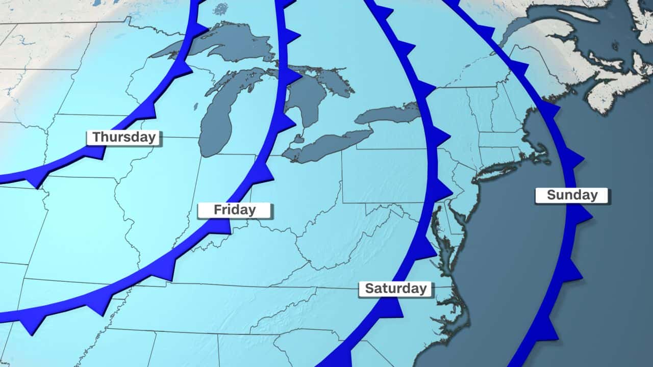 Cooler Temperatures Forecasts Signal Autumnal Chill Sweeping