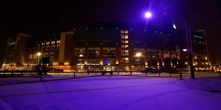 Purple street lights appearing throughout Central Texas