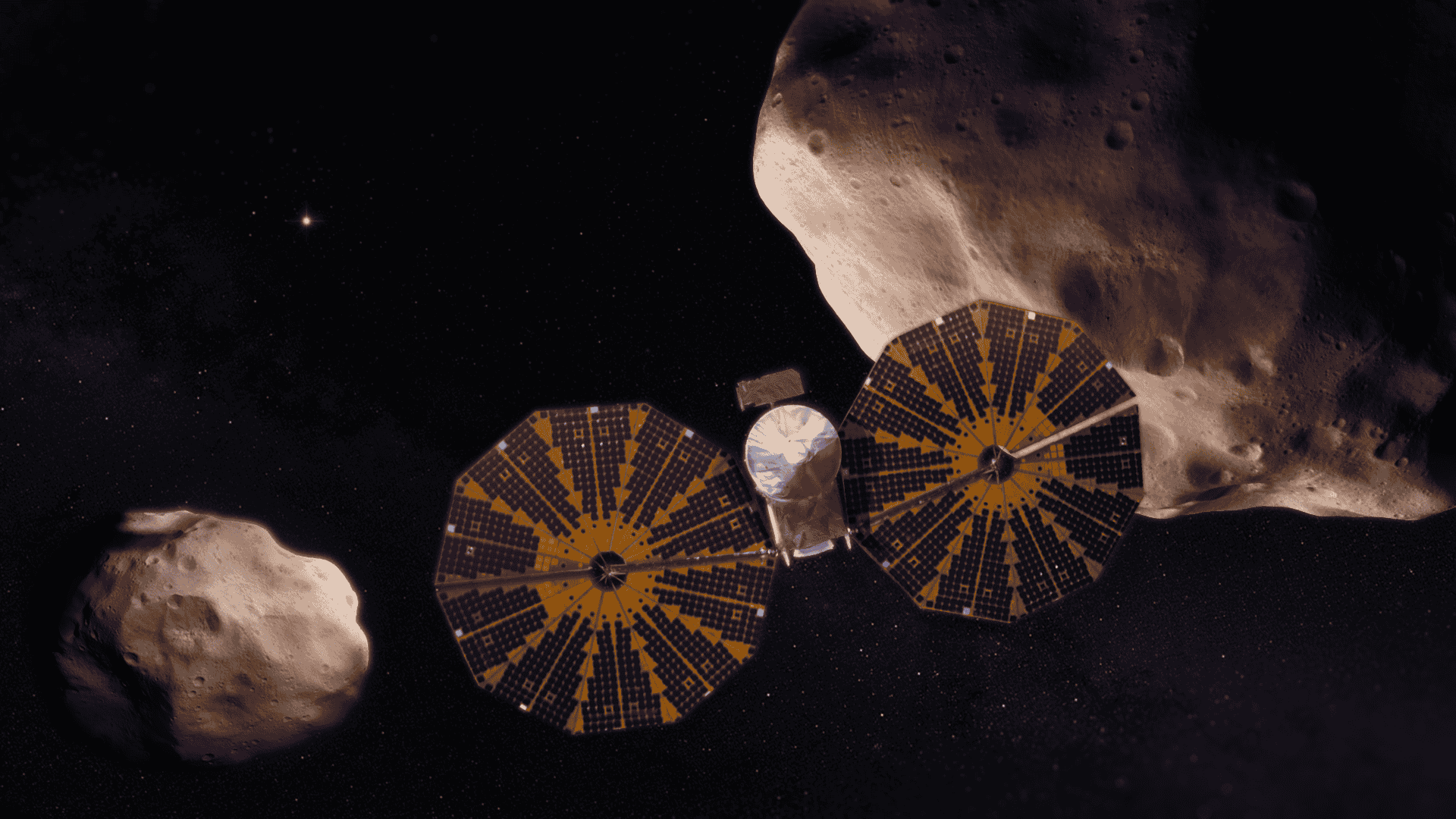 NASA Lucy Spacecraft's Historic Encounter with Dinkinesh Marks Key Milestone in Asteroid Mission