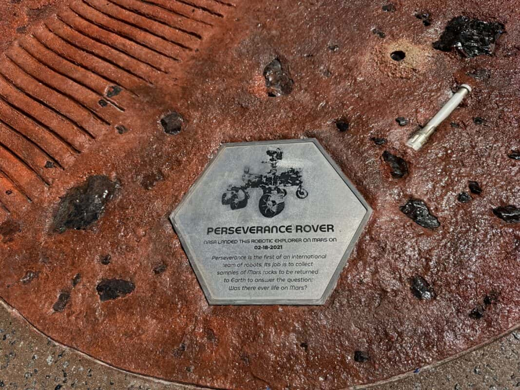 Perseverance Mars Rover Leaves Its Mark at Disney's EPCOT