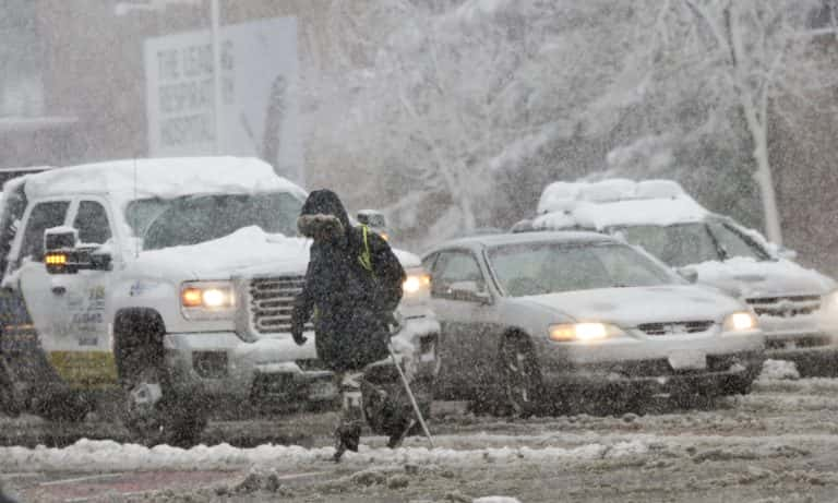 Northern Plains Snow Storm Brings Heavy Snow and Frigid Temperatures