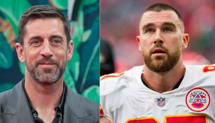 New York Jets Aaron Rodgers Addresses Chiefs’ Travis Kelce as ‘Mr ...