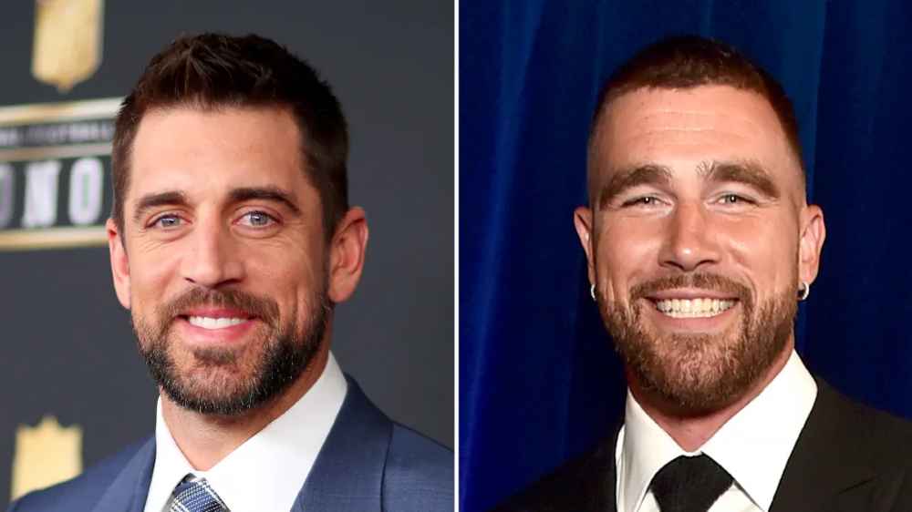 New York Jets Aaron Rodgers Addresses Chiefs' Travis Kelce as 'Mr. Pfizer'