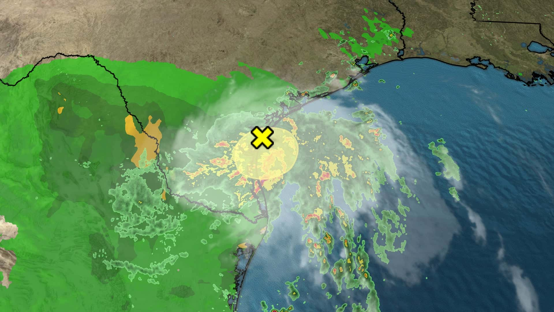 Tropical Disturbance in the Gulf of Mexico