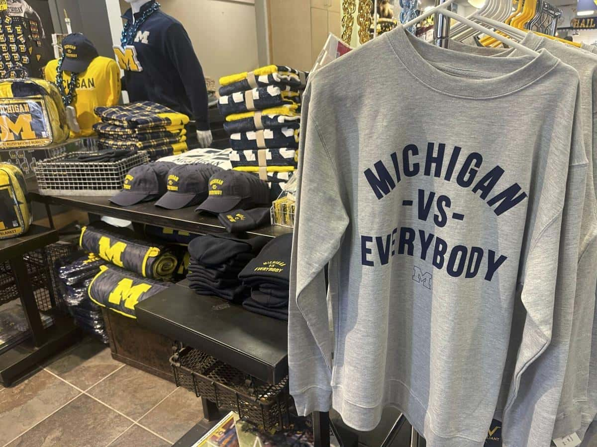 Michigan vs. Everybody: Wolverines' Merchandise Soars Amid Controversies and Victories